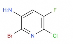 2-bromo-6-chloro-5-fluoropyridin-3-amine