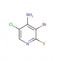 3-bromo-5-chloro-2-fluoropyridin-4-amine