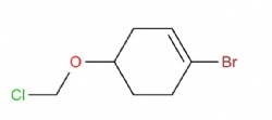 1-bromo-4-(chloromethoxy)cyclohex-1-ene