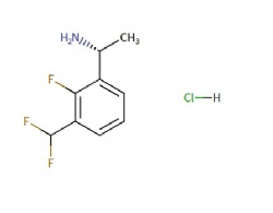 (R)-1-(3-(difluoromethyl)-2-fluorophenyl)ethan-1-amine hydrochloride