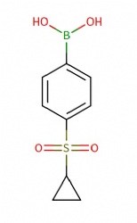 (4-(cyclopropylsulfonyl)phenyl)boronic acid