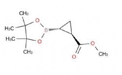 methyl (1R,2R)-2-(4,4,5,5-tetramethyl-1,3,2-dioxaborolan-2-yl)cyclopropane-1-carboxylate