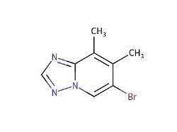6-bromo-7,8-dimethyl-[1,2,4]triazolo[1,5-a]pyridine
