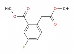 methyl 5-fluoro-2-(2-methoxy-2-oxoethyl)benzoate