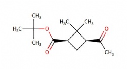 tert-butyl (1R,3S)-3-acetyl-2,2-dimethylcyclobutane-1-carboxylate