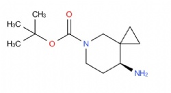 tert-butyl (8S)-8-amino-5-azaspiro[2.5]octane-5-carboxylate
