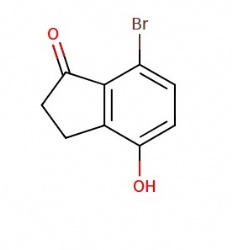 7-bromo-4-hydroxy-2,3-dihydro-1H-inden-1-one
