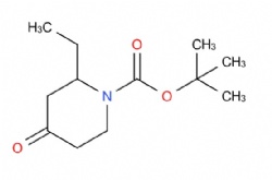 tert-butyl 2-ethyl-4-oxopiperidine-1-carboxylate