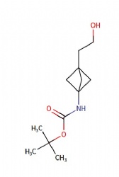 tert-butyl N-[3-(2-hydroxyethyl)bicyclo[1.1.1]pentan-1-yl]carbamate
