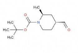 tert-butyl (2S,4R)-4-formyl-2-methylpiperidine-1-carboxylate