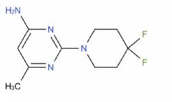 2-(4,4-difluoropiperidin-1-yl)-6-methylpyrimidin-4-amine