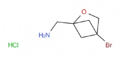 (4-bromo-2-oxabicyclo[2.1.1]hexan-1-yl)methanamine hydrochloride