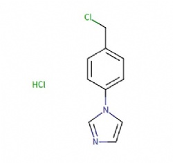 1-(4-(Chloromethyl)phenyl)-1H-imidazole hydrochloride