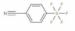 4-(pentafluoro-lambda6-sulfaneyl)benzonitrile