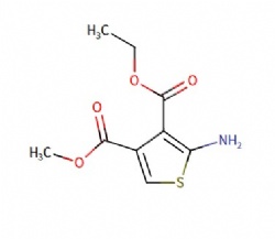 3-ethyl 4-methyl 2-aminothiophene-3,4-dicarboxylate