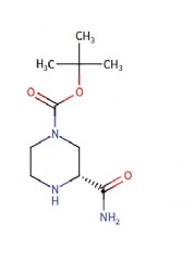 tert-butyl (R)-3-carbamoylpiperazine-1-carboxylate