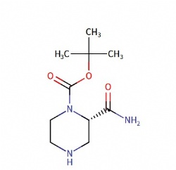 tert-butyl (S)-2-carbamoylpiperazine-1-carboxylate