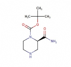 tert-butyl (R)-2-carbamoylpiperazine-1-carboxylate