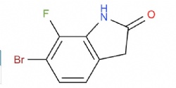 6-bromo-7-fluoro-indolin-2-one