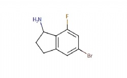 5-bromo-7-fluoro-2,3-dihydro-1H-inden-1-amine
