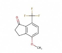 4-methoxy-7-(trifluoromethyl)-2,3-dihydro-1H-inden-1-one