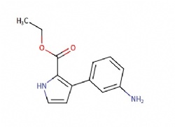 ethyl 3-(3-aminophenyl)-1H-pyrrole-2-carboxylate