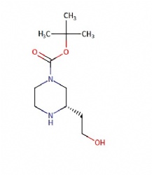 tert-butyl (S)-3-(2-hydroxyethyl)piperazine-1-carboxylate