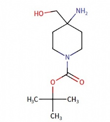 tert-butyl 4-amino-4-(hydroxymethyl)piperidine-1-carboxylate