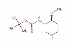 tert-butyl N-[(3S,4S)-4-methoxypiperidin-3-yl]carbamate
