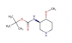 tert-butyl ((3R,4R)-4-methoxypiperidin-3-yl)carbamate