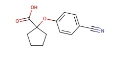 1-(4-cyanophenoxy)cyclopentane-1-carboxylic acid