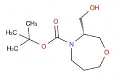 tert-butyl (3R)-3-(hydroxymethyl)-1,4-oxazepane-4-carboxylate