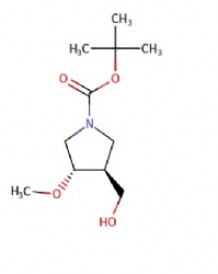 tert-butyl (3S,4S)-3-(hydroxymethyl)-4-methoxypyrrolidine-1-carboxylate