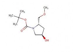 tert-butyl (2S,4R)-4-hydroxy-2-(methoxymethyl)pyrrolidine-1-carboxylate