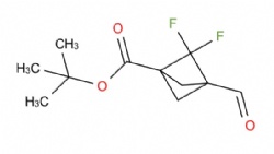 tert-butyl 2,2-difluoro-3-formylbicyclo[1.1.1]pentane-1-carboxylate