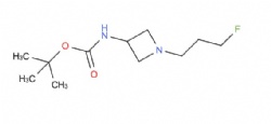 tert-butyl N-[1-(3-fluoropropyl)azetidin-3-yl]carbamate