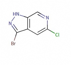 3-bromo-5-chloro-1H-pyrazolo[3,4-c]pyridine
