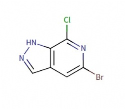 5-bromo-7-chloro-1H-pyrazolo[3,4-c]pyridine