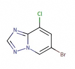 6-bromo-8-chloro-[1,2,4]triazolo[1,5-a]pyridine