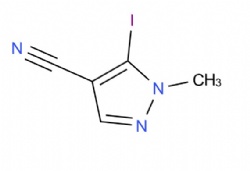 5-iodo-1-methyl-1H-pyrazole-4-carbonitrile