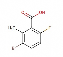 3-bromo-6-fluoro-2-methylbenzoic acid