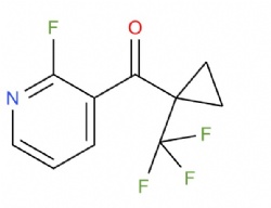 (2-fluoropyridin-3-yl)(1-(trifluoromethyl)cyclopropyl)methanone
