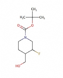 tert-butyl 3-fluoro-4-(hydroxymethyl)piperidine-1-carboxylate
