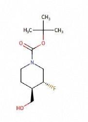rel-(3R,4R)-tert-Butyl 3-fluoro-4-(hydroxymethyl)piperidine-1-carboxylate