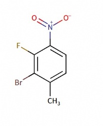 2-bromo-3-fluoro-1-methyl-4-nitrobenzene