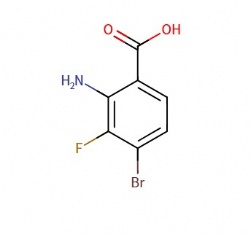 2-amino-4-bromo-3-fluorobenzoic acid