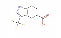 3-(trifluoromethyl)-4,5,6,7-tetrahydro-1H-indazole-5-carboxylic acid