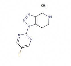 1-(5-fluoropyrimidin-2-yl)-4-methyl-4,5,6,7-tetrahydro-1H-[1,2,3]triazolo[4,5-c]pyridine