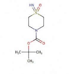 tert-butyl 1-imino-1l6-thiomorpholine-4-carboxylate 1-oxide