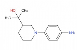 2-(1-(4-aminophenyl)piperidin-3-yl)propan-2-ol